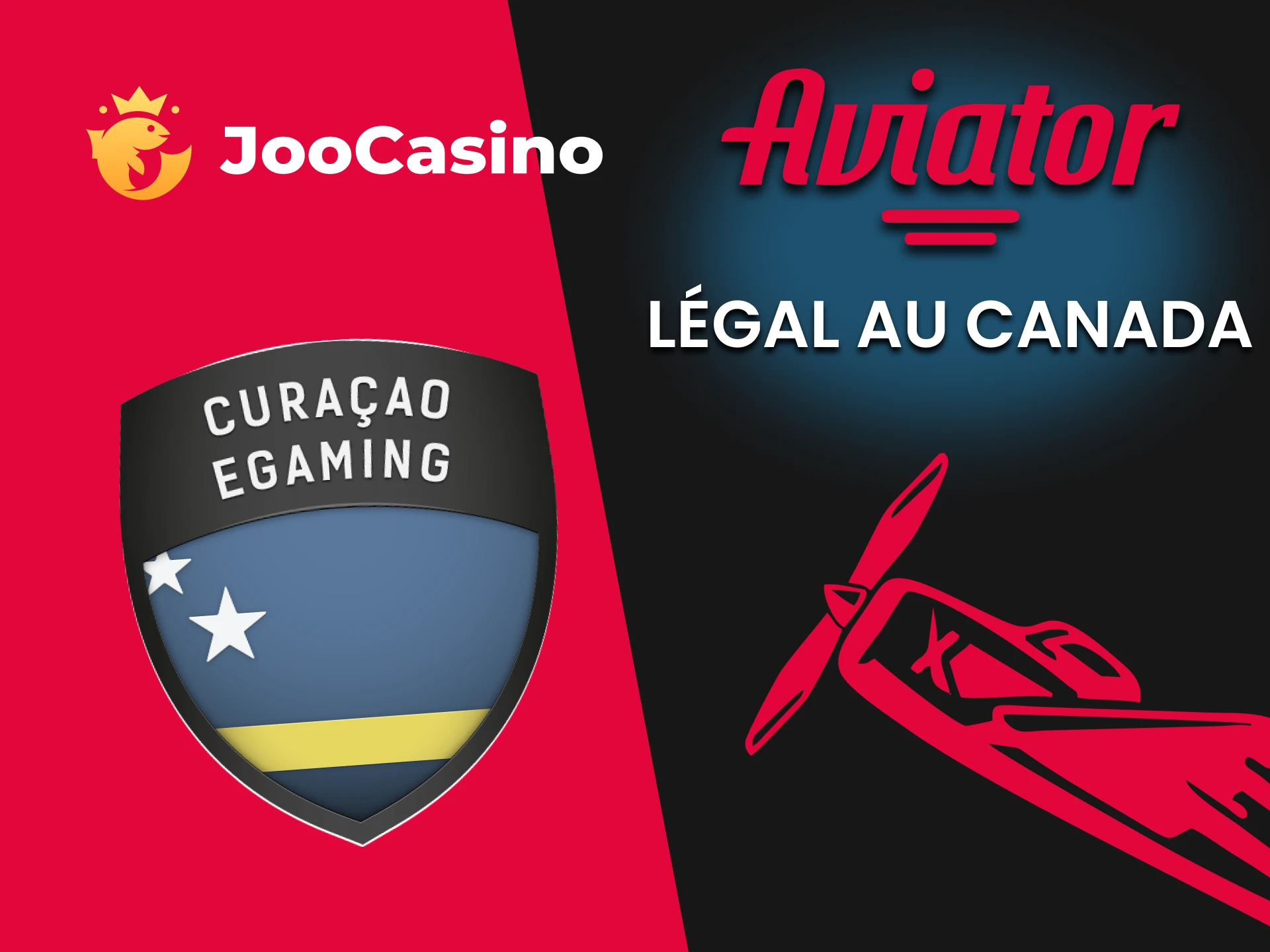 Joo Casino possède une licence pour le jeu Aviator.
