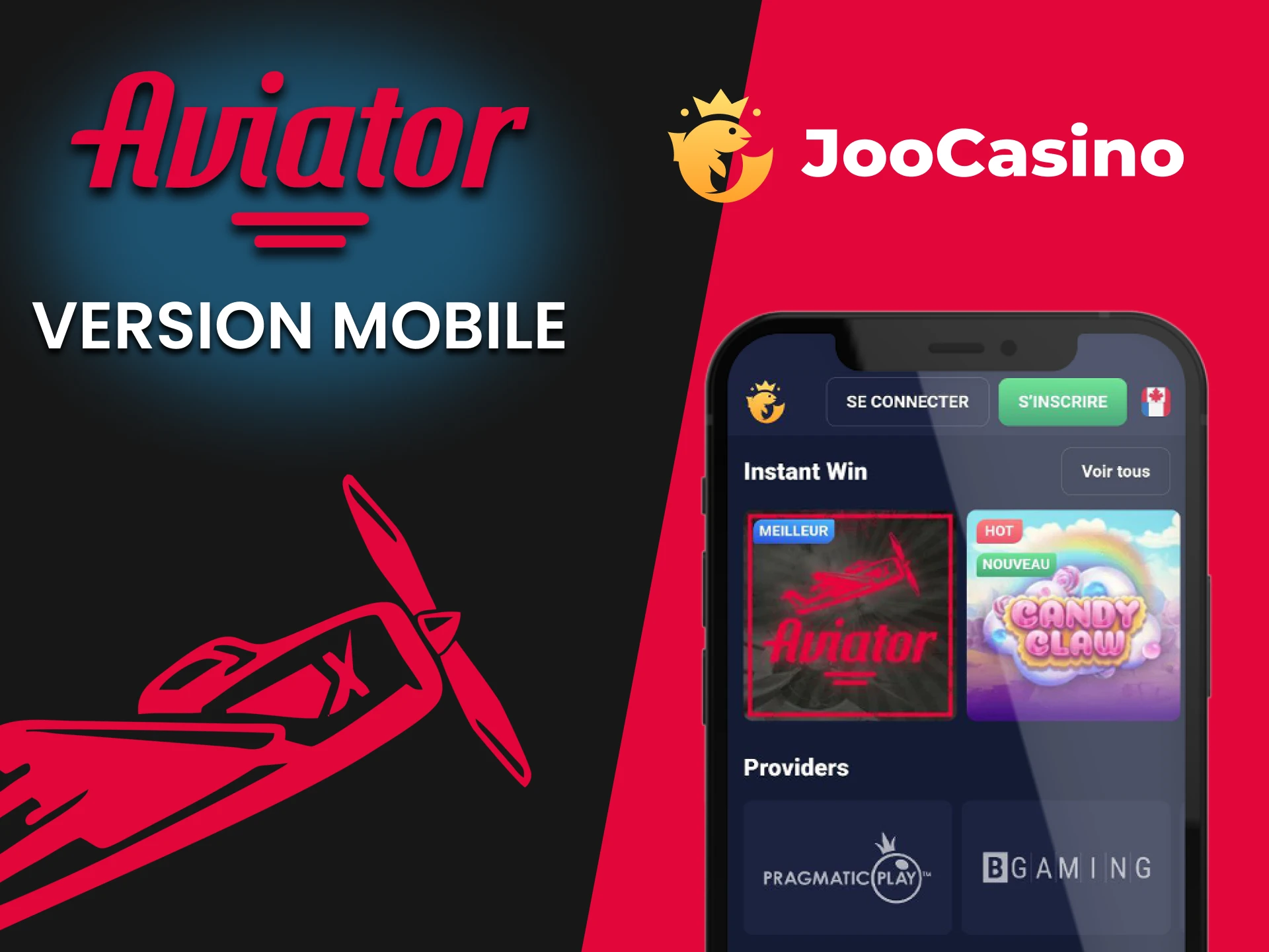Visitez la version mobile de Joo Casino pour jouer à Aviator.