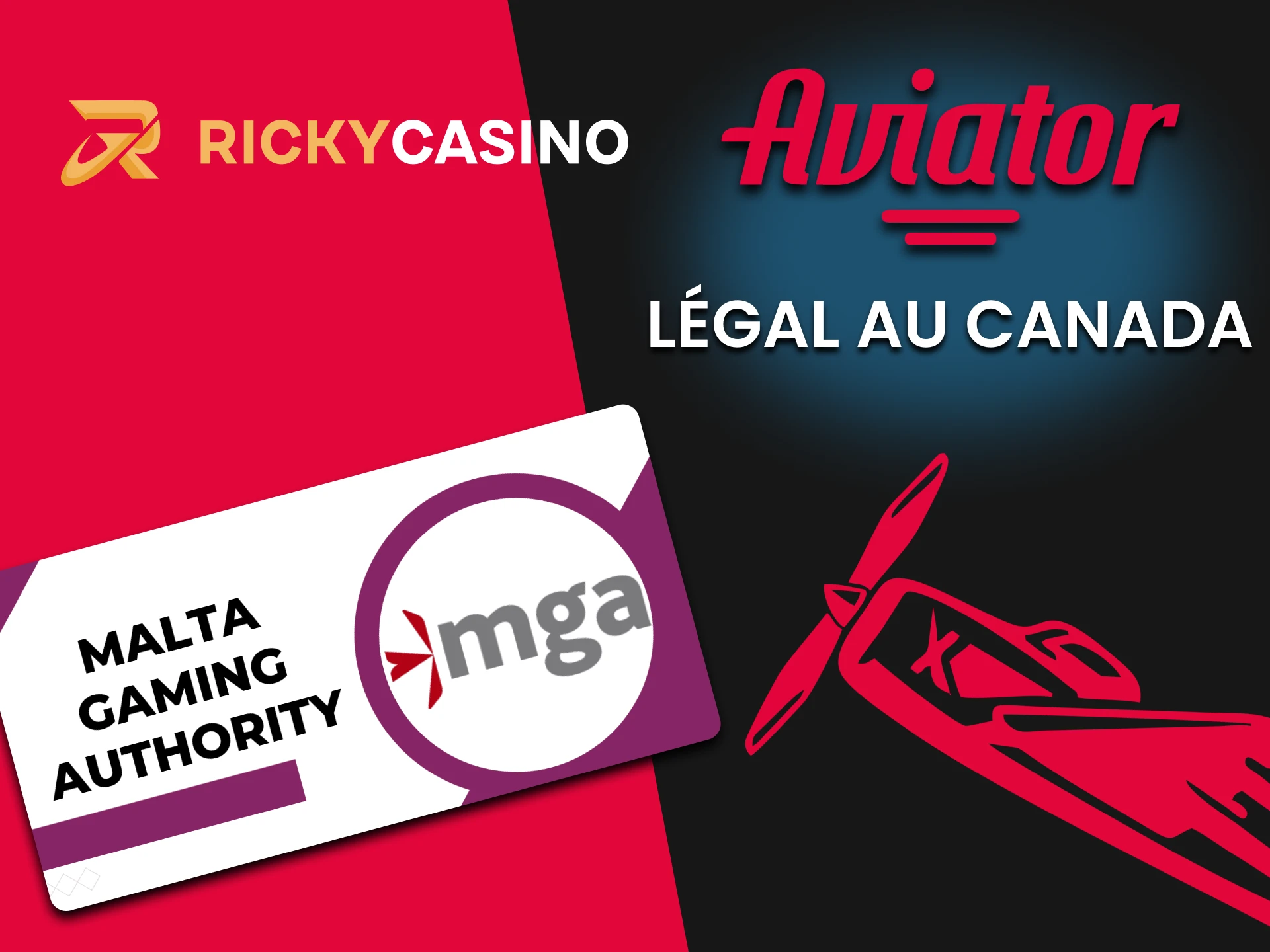 Ricky Casino est légal pour jouer à Aviator.