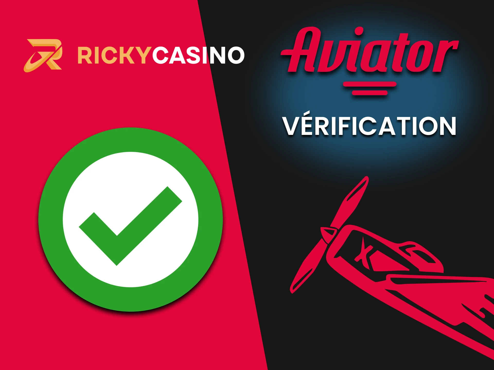 Il est nécessaire de renseigner les données pour que Ricky Casino puisse jouer à Aviator.