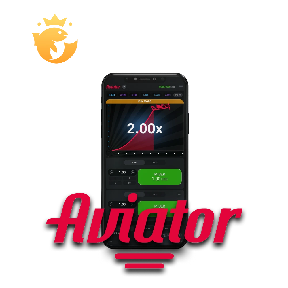 Pour jouer à Aviator, choisissez l'application Joo Casino.