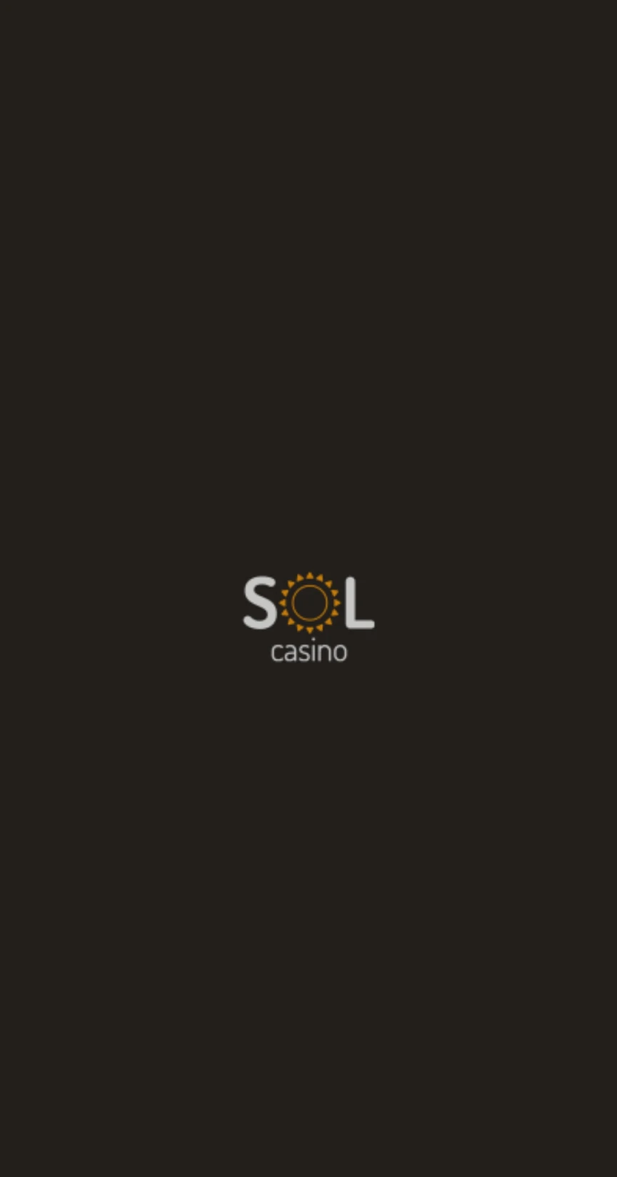 Installez l'application Sol Casino pour iOS.
