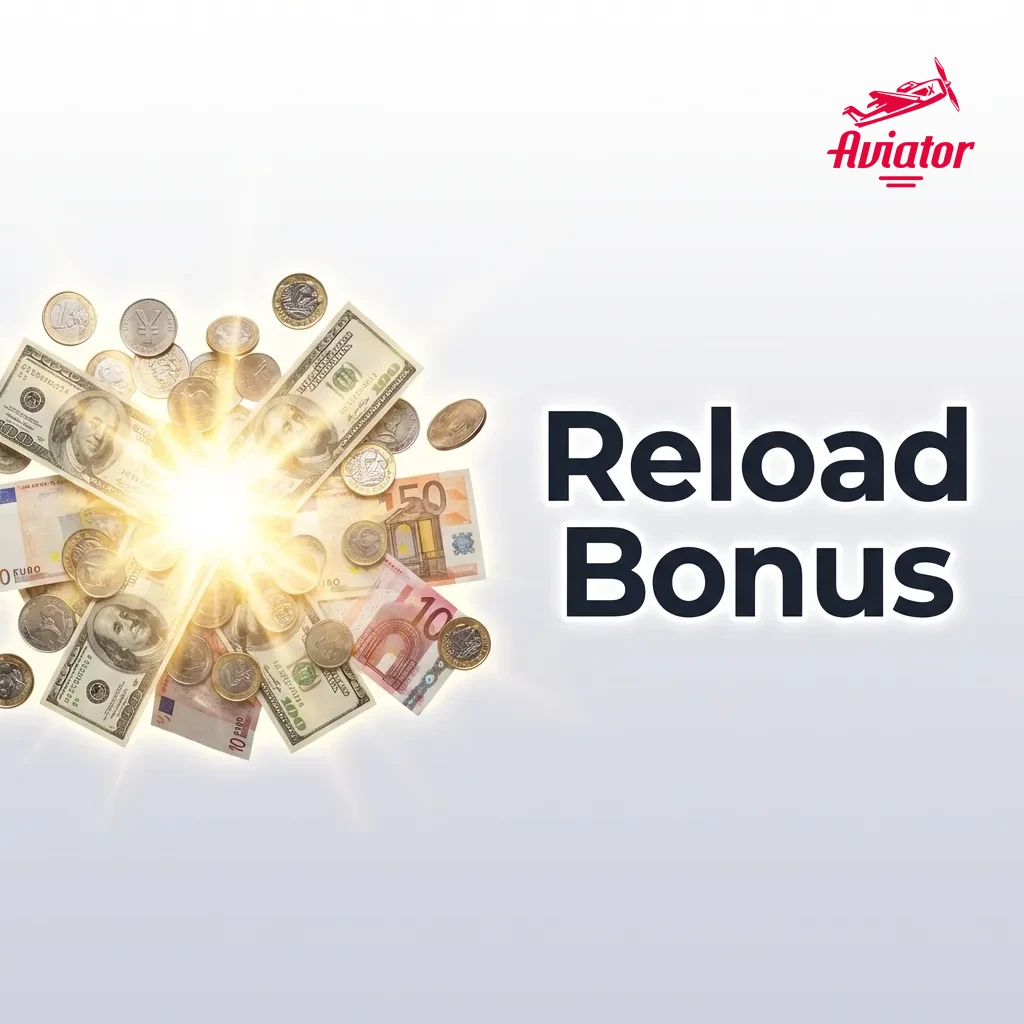 Existing player making additional deposit to claim reload bonus for Aviator game