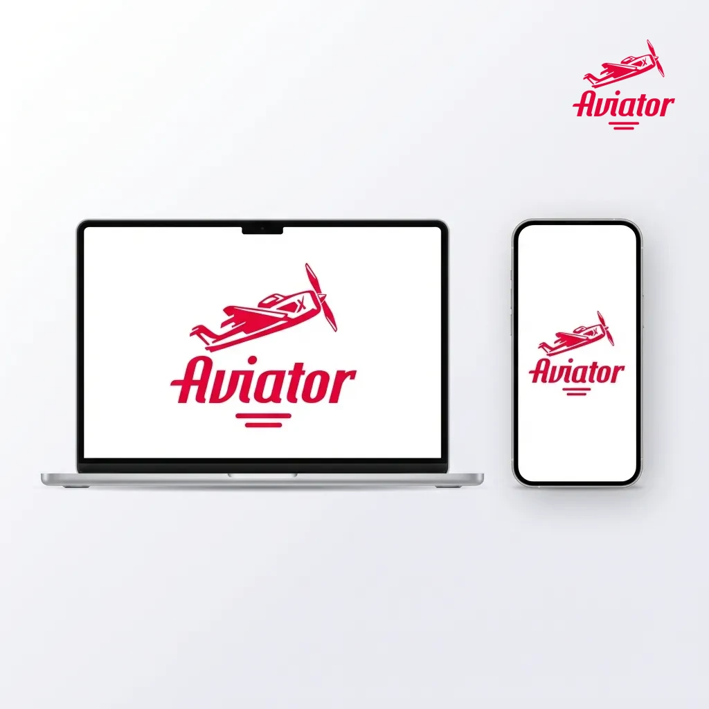 Aviator game interface shown on multiple devices including Android, iOS, Windows, and macOS platforms