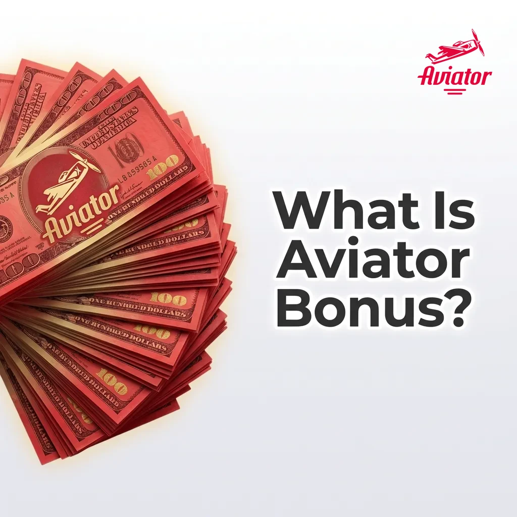 Casino bonus concept showing extra funds and free spins for Aviator game with deposit match offers